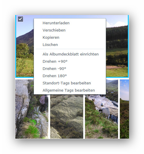 Kontextmen� Bild